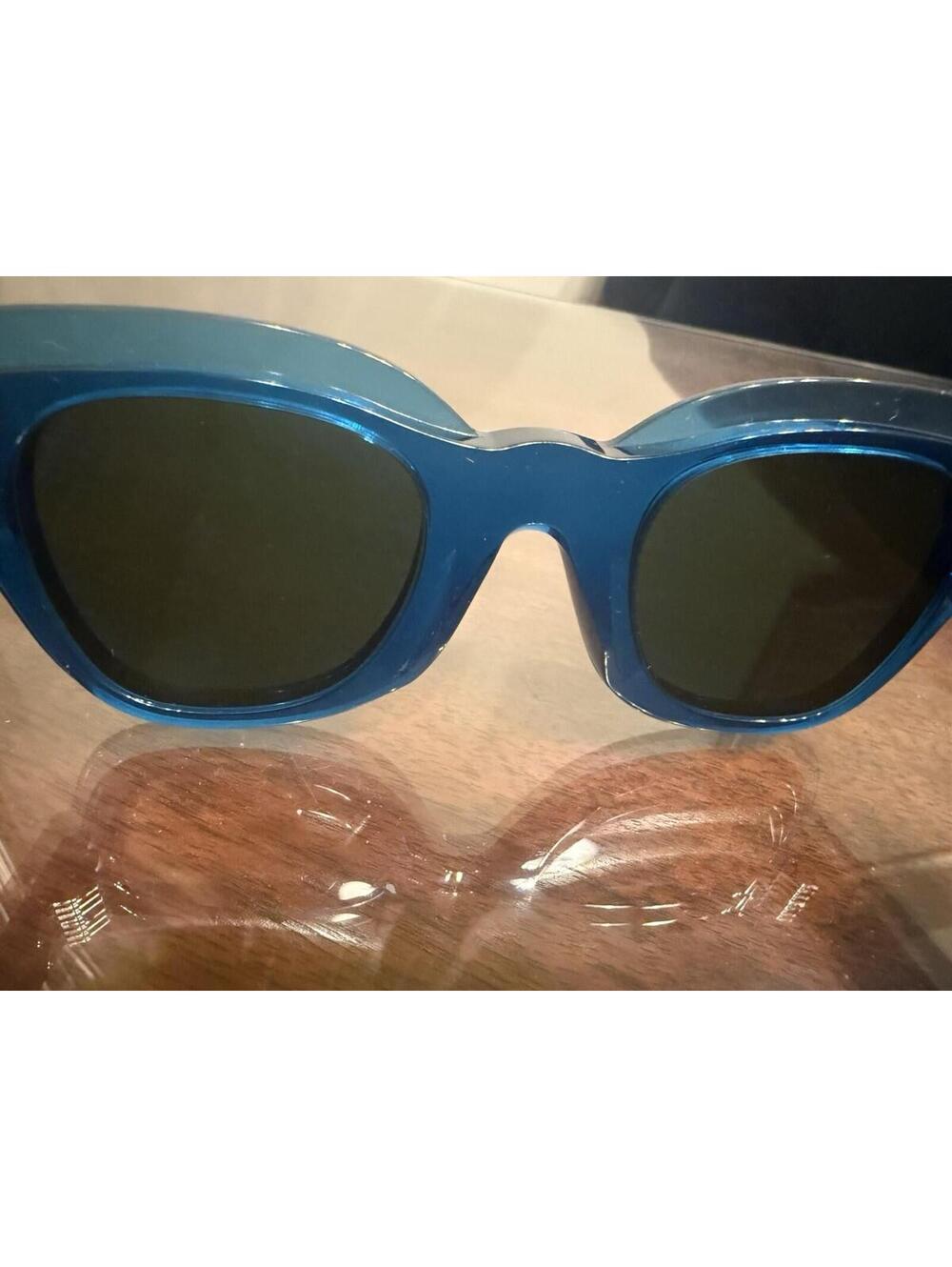 Celine Cat Eyes Sunglasses CL41447/S MR8 Petrol Petra Cats Eyes Sunglasses - Picture 6 of 8